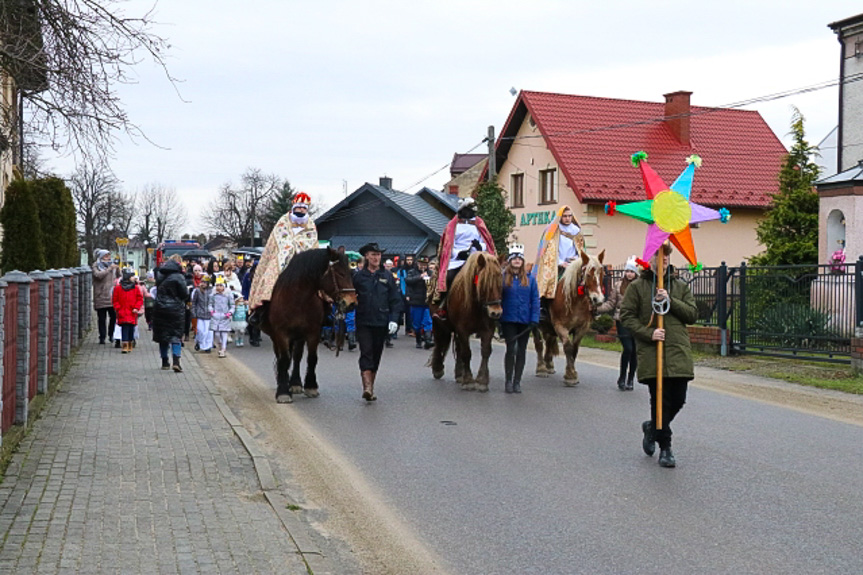 Orszak Trzech Króli w Osieku Jasielskim