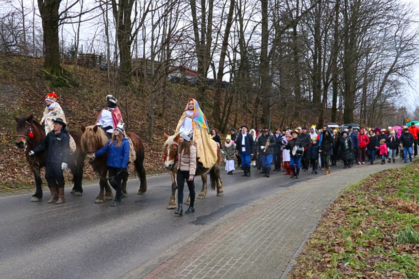 Orszak Trzech Króli w Osieku Jasielskim