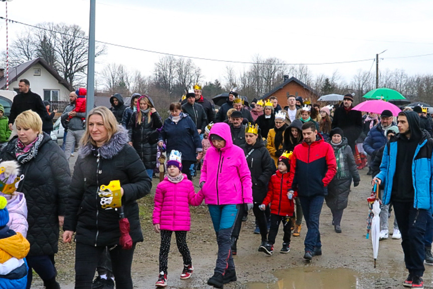 Orszak Trzech Króli w Osieku Jasielskim