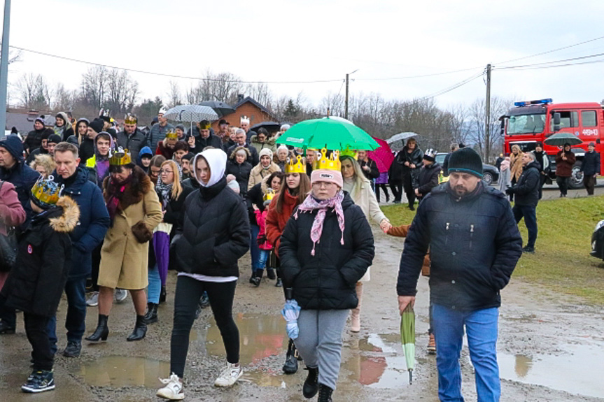 Orszak Trzech Króli w Osieku Jasielskim