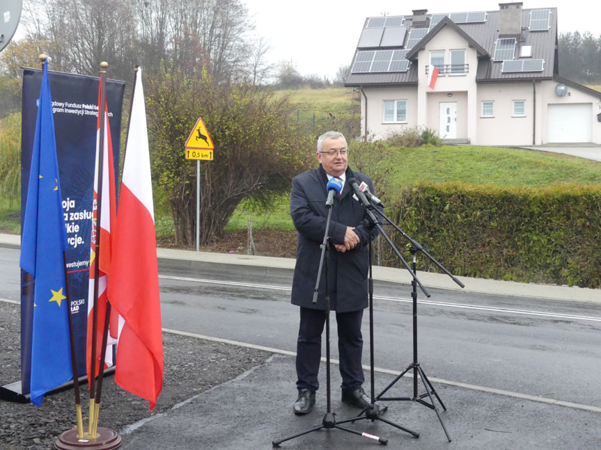 Otwarcie drogi Siepietnica - Święcany