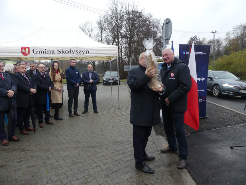 Otwarcie drogi Siepietnica - Święcany