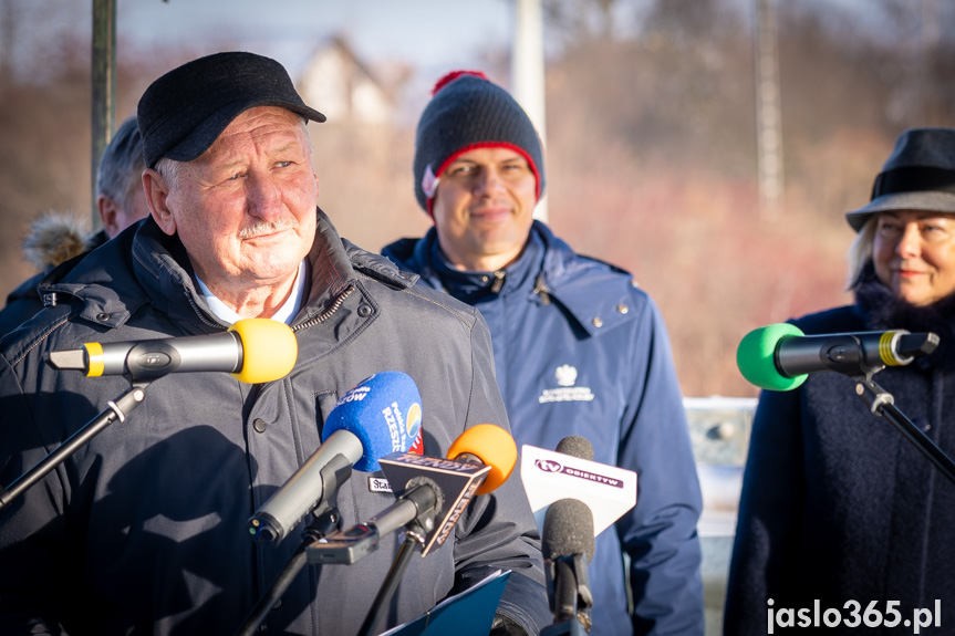 Otwarcie mostu w Jaśle