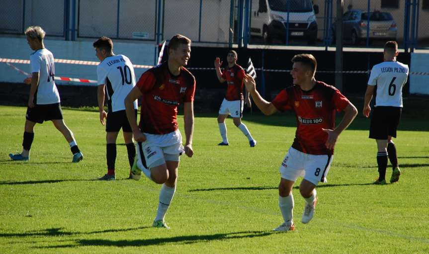 Piłka nożna. IV liga podkarpacka. Mecz Czarni 1910 Jasło - Legion Pilzno 1-1