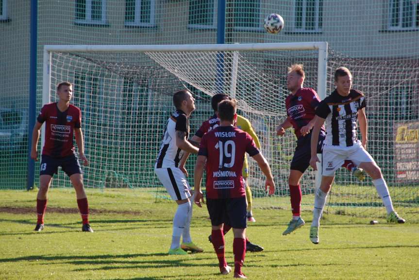 Piłka nożna. IV liga podkarpacka. Mecz Czarni 1910 Jasło - Wisłok Wiśniowa 1-3