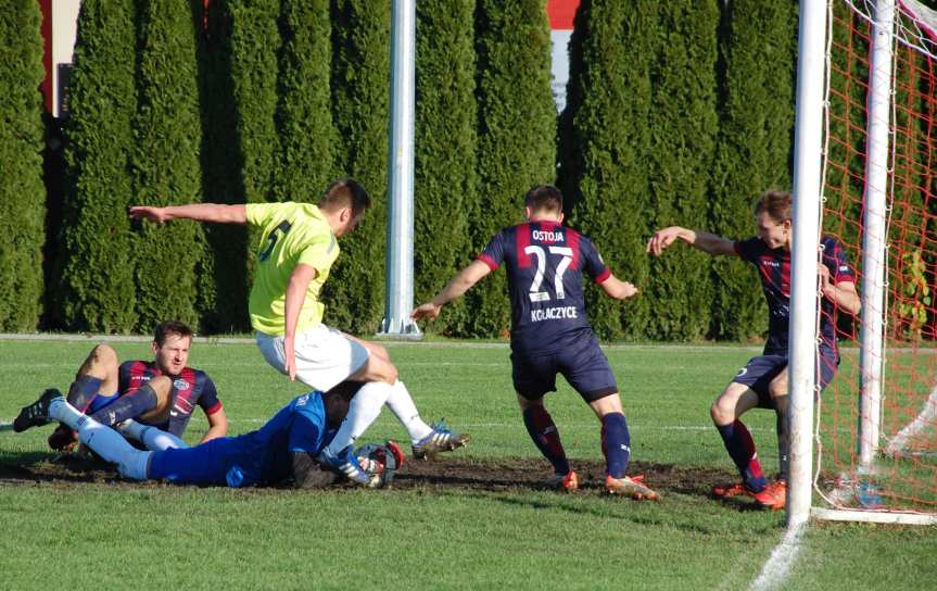 Piłka nożna. V liga krośnieńska. LKS Skołyszyn - Ostoja Kołaczyce 2-2