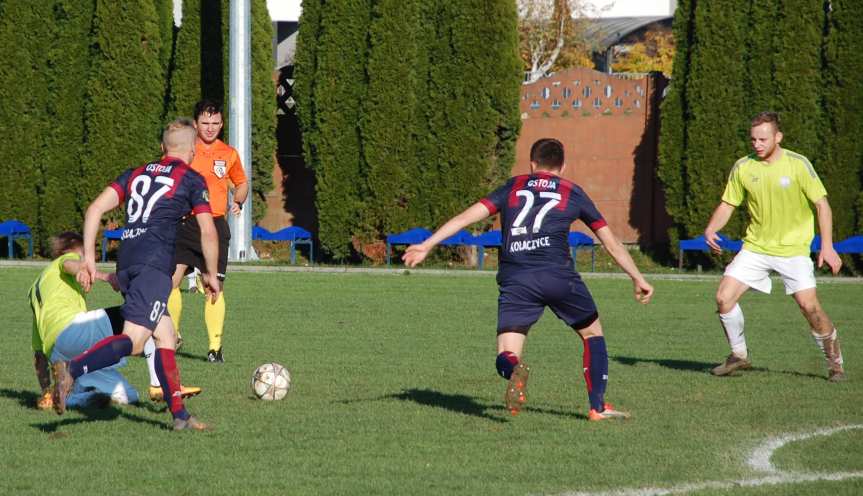 Piłka nożna. V liga krośnieńska. LKS Skołyszyn - Ostoja Kołaczyce 2-2