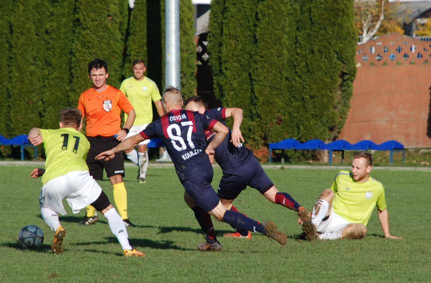 Piłka nożna. V liga krośnieńska. LKS Skołyszyn - Ostoja Kołaczyce 2-2