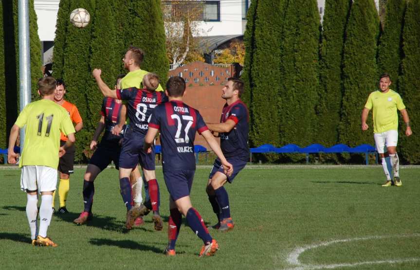 Piłka nożna. V liga krośnieńska. LKS Skołyszyn - Ostoja Kołaczyce 2-2