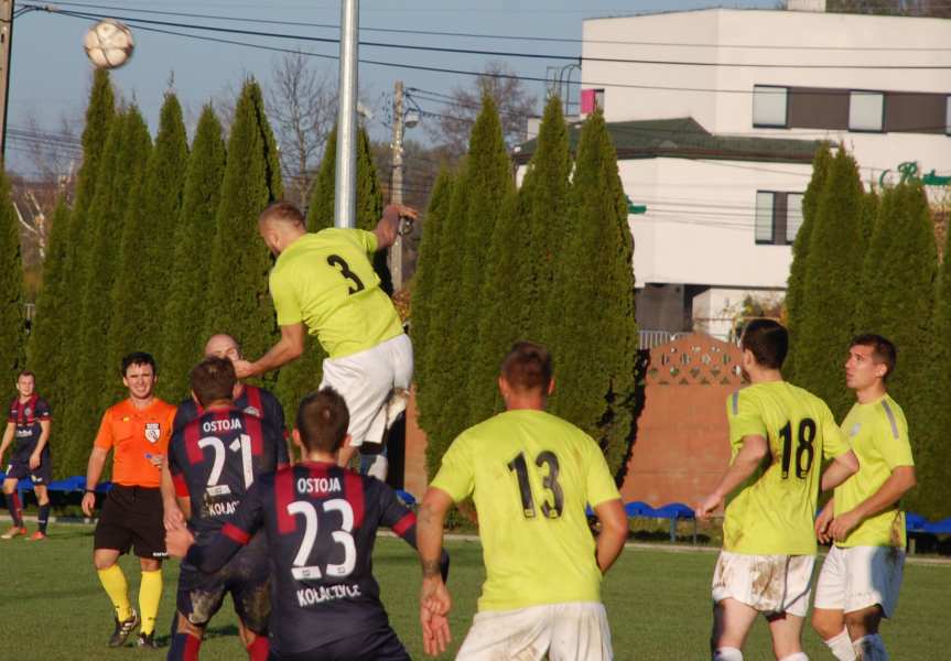 Piłka nożna. V liga krośnieńska. LKS Skołyszyn - Ostoja Kołaczyce 2-2