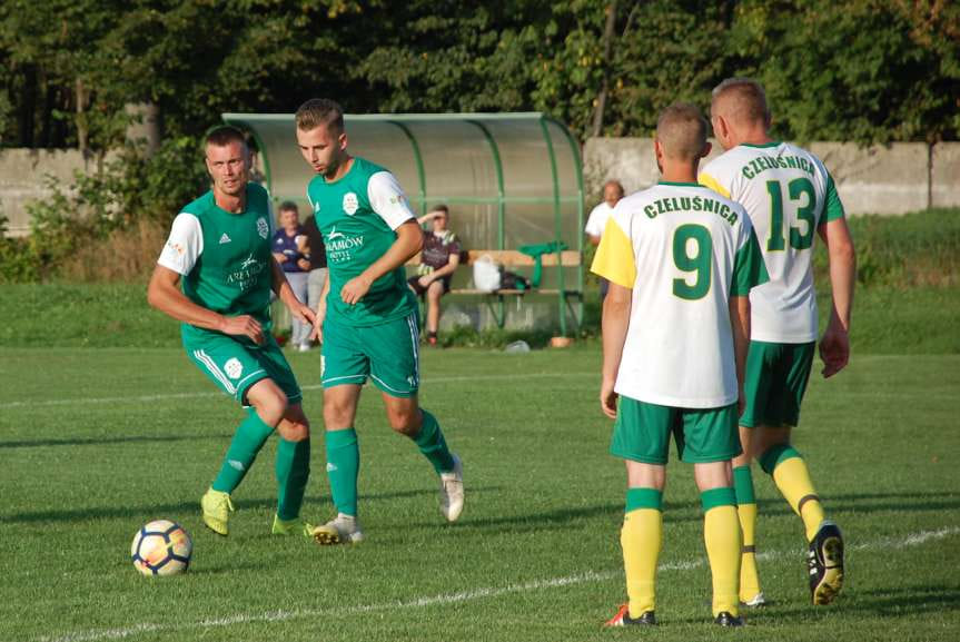 Piłka nożna. V liga krośnieńska. Mecz LKS Czeluśnica - Bieszczady Arłamów Ustrzyki Dolne