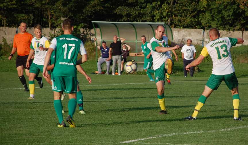 Piłka nożna. V liga krośnieńska. Mecz LKS Czeluśnica - Bieszczady Arłamów Ustrzyki Dolne