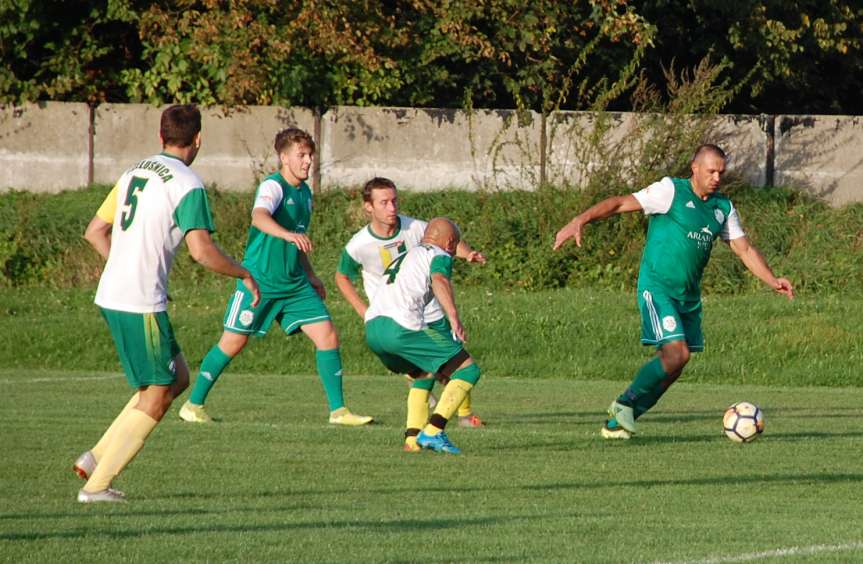 Piłka nożna. V liga krośnieńska. Mecz LKS Czeluśnica - Bieszczady Arłamów Ustrzyki Dolne