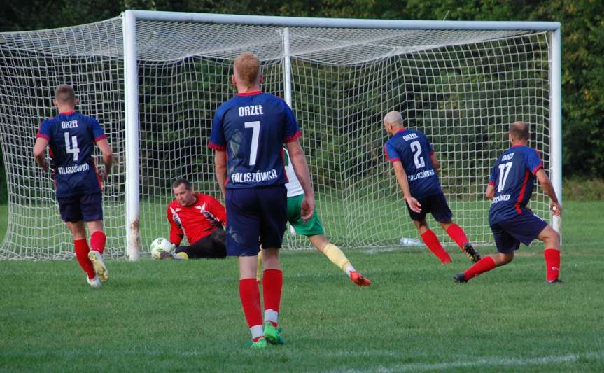 Piłka nożna. V liga krośnieńska. Mecz LKS Czeluśnica - Orzeł Faliszówka 0-0