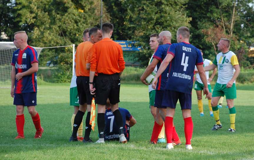 Piłka nożna. V liga krośnieńska. Mecz LKS Czeluśnica - Orzeł Faliszówka 0-0