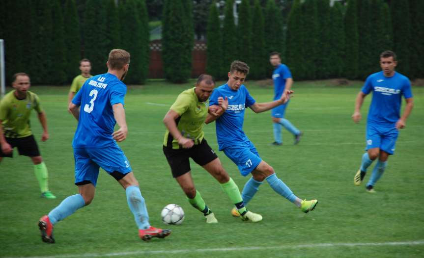 Piłka nożna. V liga krośnieńska. Mecz LKS Skołyszyn - Arłamów Bieszczady Ustrzyki Dolne 2-7