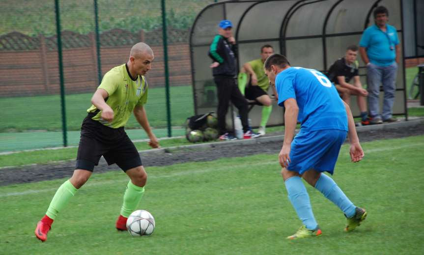 Piłka nożna. V liga krośnieńska. Mecz LKS Skołyszyn - Arłamów Bieszczady Ustrzyki Dolne 2-7