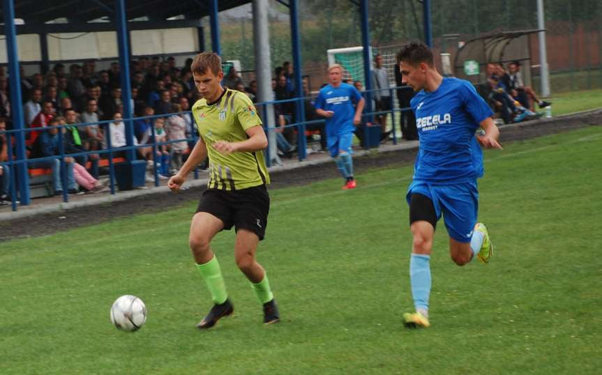 Piłka nożna. V liga krośnieńska. Mecz LKS Skołyszyn - Arłamów Bieszczady Ustrzyki Dolne 2-7