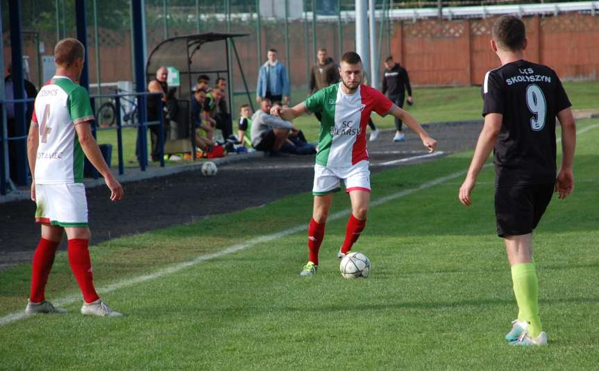 Piłka nożna. V liga krośnieńska. Mecz LKS Skołyszyn - Cosmos Nowotaniec 0-7