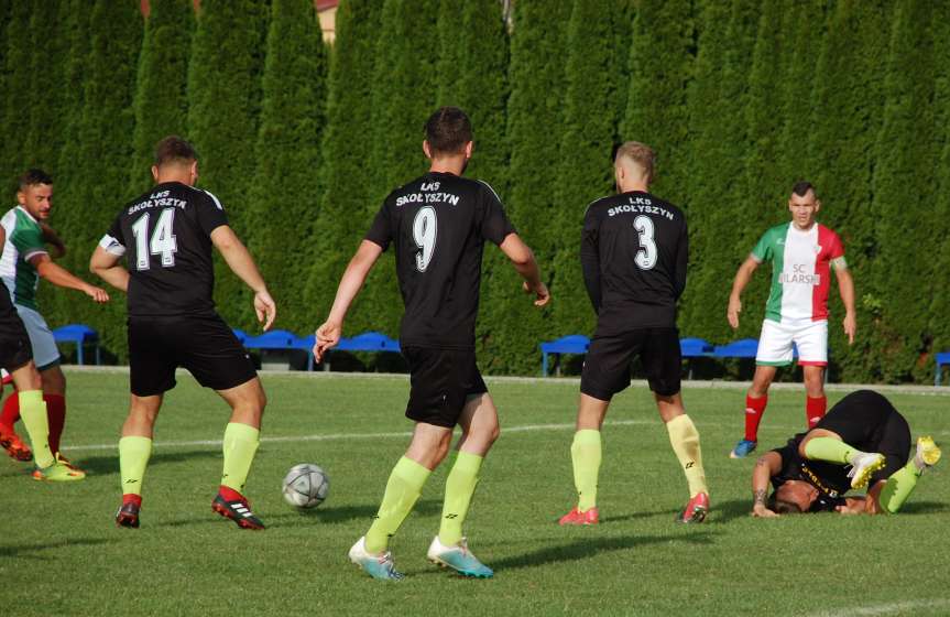 Piłka nożna. V liga krośnieńska. Mecz LKS Skołyszyn - Cosmos Nowotaniec 0-7