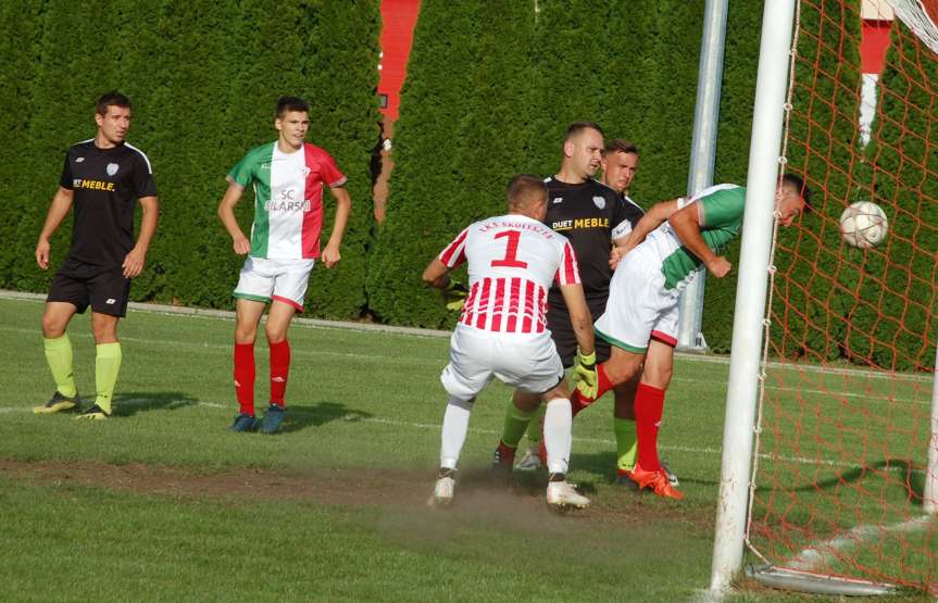 Piłka nożna. V liga krośnieńska. Mecz LKS Skołyszyn - Cosmos Nowotaniec 0-7