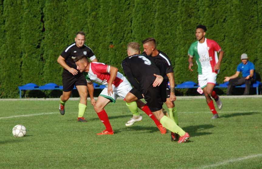 Piłka nożna. V liga krośnieńska. Mecz LKS Skołyszyn - Cosmos Nowotaniec 0-7