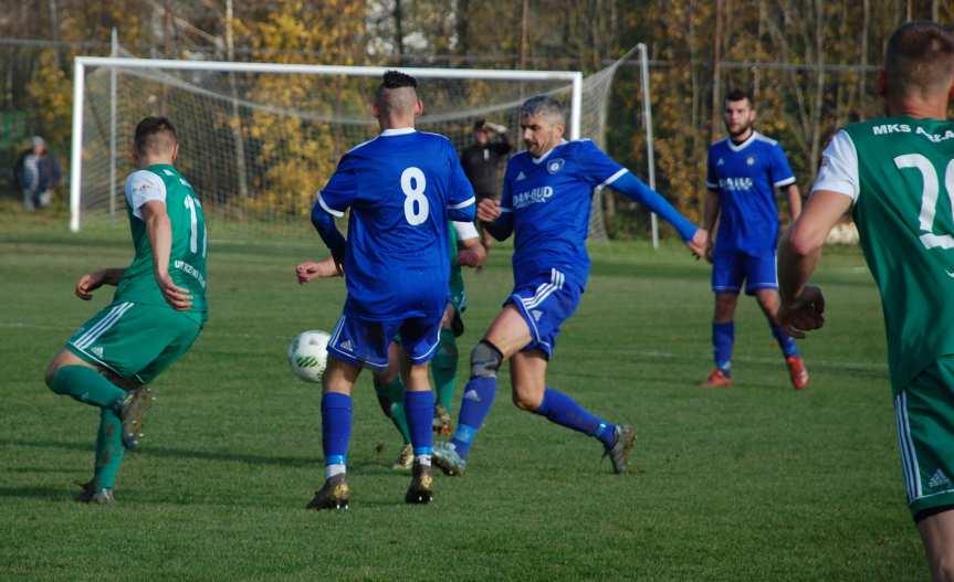 Piłka nożna. V liga krośnieńska. Mecz Tempo Nienaszów - Bieszczady Arłamów Ustrzyki Dolne 1-3