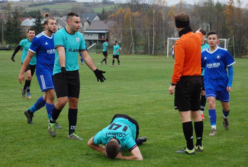 Piłka nożna. V liga krośnieńska. Mecz Tempo Nienaszów - Cosmos Nowotaniec 1-1