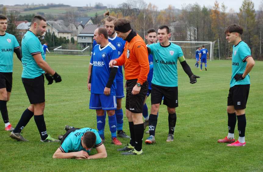 Piłka nożna. V liga krośnieńska. Mecz Tempo Nienaszów - Cosmos Nowotaniec 1-1