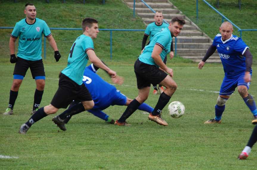 Piłka nożna. V liga krośnieńska. Mecz Tempo Nienaszów - Cosmos Nowotaniec 1-1