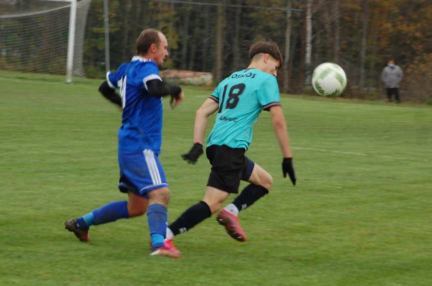 Piłka nożna. V liga krośnieńska. Mecz Tempo Nienaszów - Cosmos Nowotaniec 1-1