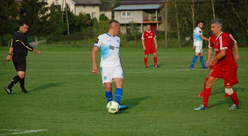 Piłka nożna. V liga krośnieńska. Mecz Tempo Nienaszów - Kotwica Korczyna 4-1