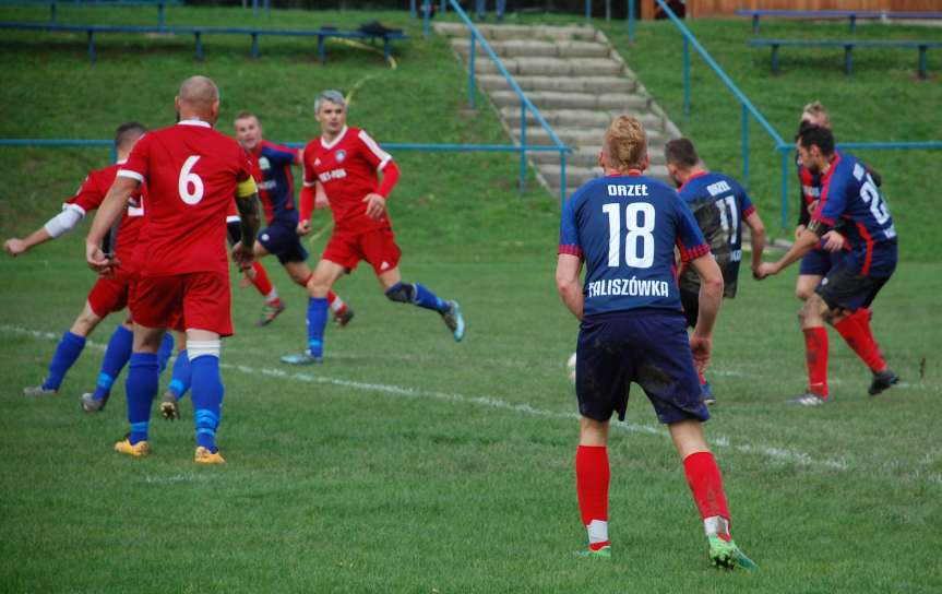 Piłka nożna. V liga krośnieńska. Mecz Tempo Nienaszów - Orzeł Faliszówka 2-0