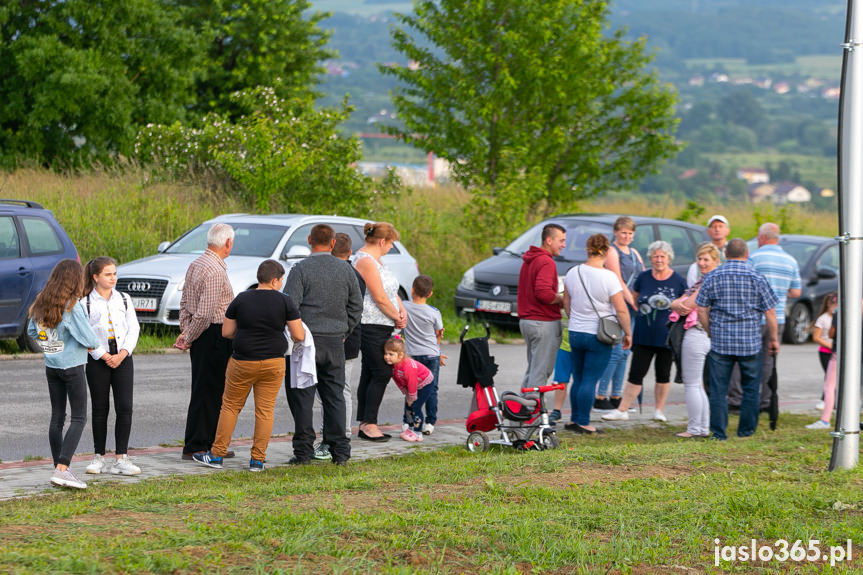 Poświęcenie pomnika Chrystusa Króla Wszechświata w Jaśle