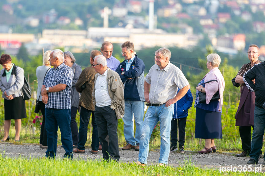 Poświęcenie pomnika Chrystusa Króla Wszechświata w Jaśle