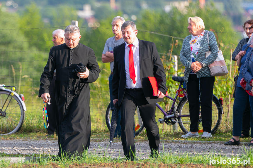 Poświęcenie pomnika Chrystusa Króla Wszechświata w Jaśle