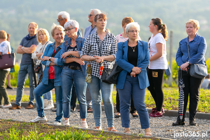 Poświęcenie pomnika Chrystusa Króla Wszechświata w Jaśle