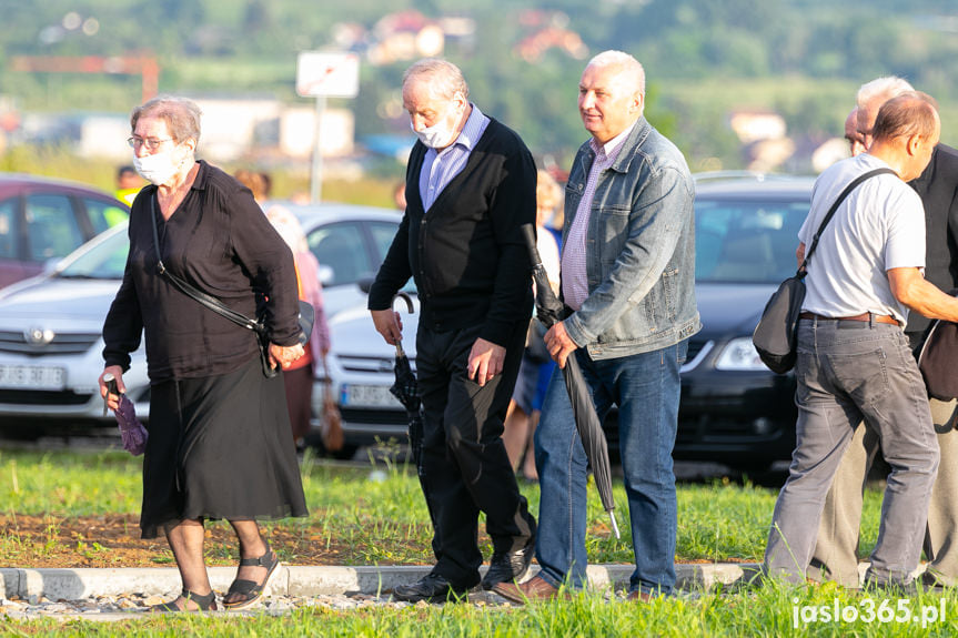 Poświęcenie pomnika Chrystusa Króla Wszechświata w Jaśle