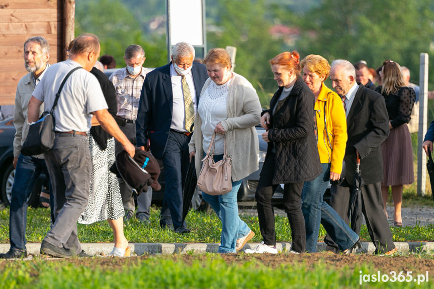 Poświęcenie pomnika Chrystusa Króla Wszechświata w Jaśle