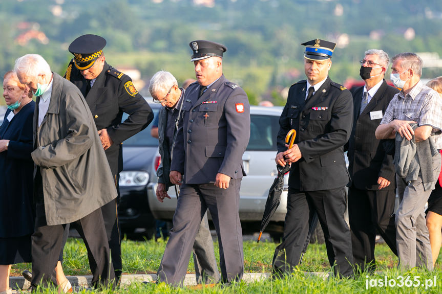 Poświęcenie pomnika Chrystusa Króla Wszechświata w Jaśle