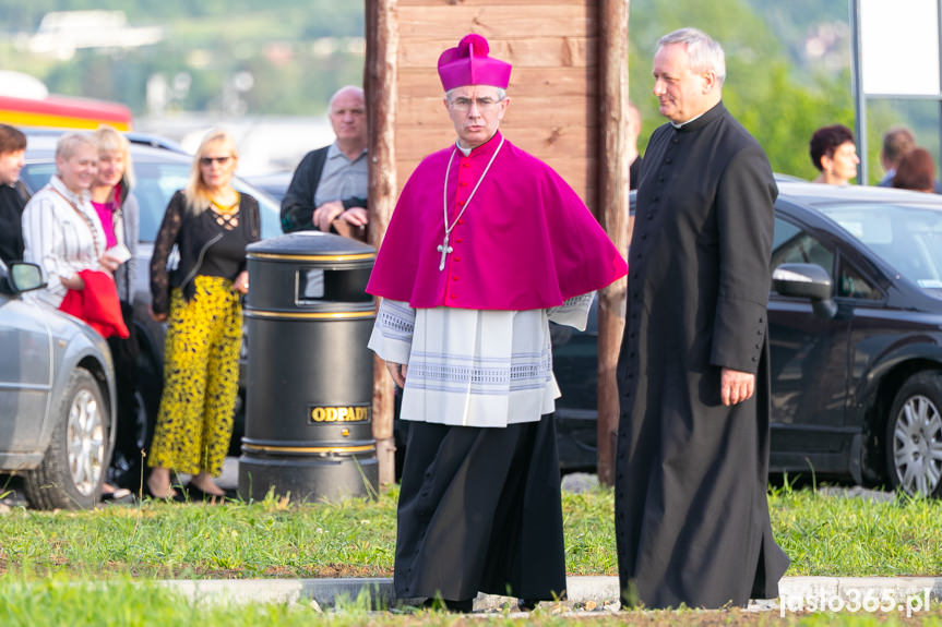 Poświęcenie pomnika Chrystusa Króla Wszechświata w Jaśle