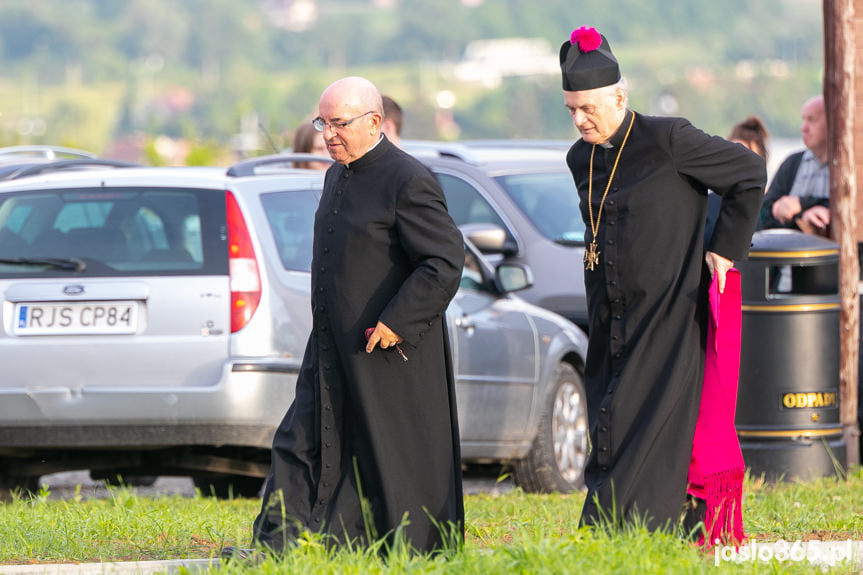 Poświęcenie pomnika Chrystusa Króla Wszechświata w Jaśle