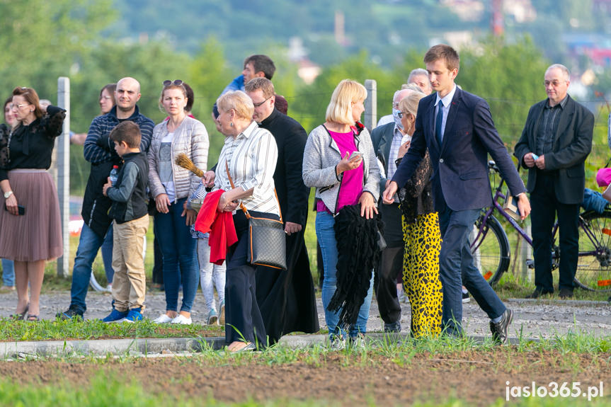 Poświęcenie pomnika Chrystusa Króla Wszechświata w Jaśle