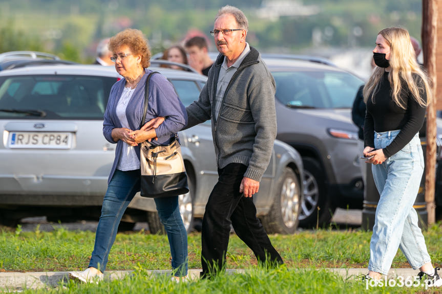 Poświęcenie pomnika Chrystusa Króla Wszechświata w Jaśle