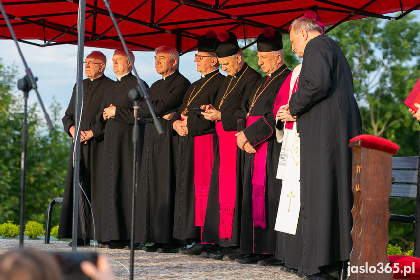 Poświęcenie pomnika Chrystusa Króla Wszechświata w Jaśle