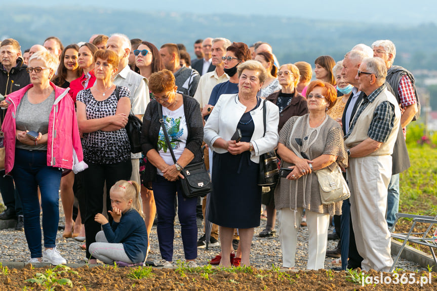 Poświęcenie pomnika Chrystusa Króla Wszechświata w Jaśle