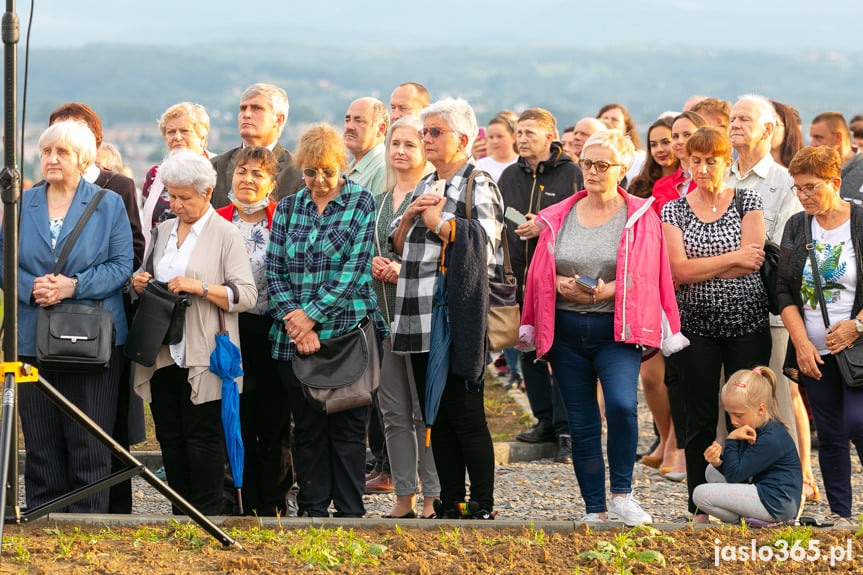 Poświęcenie pomnika Chrystusa Króla Wszechświata w Jaśle