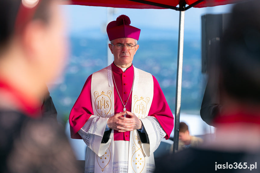 Poświęcenie pomnika Chrystusa Króla Wszechświata w Jaśle