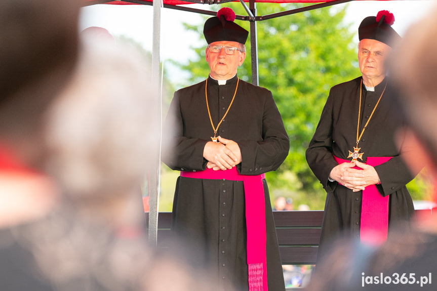 Poświęcenie pomnika Chrystusa Króla Wszechświata w Jaśle