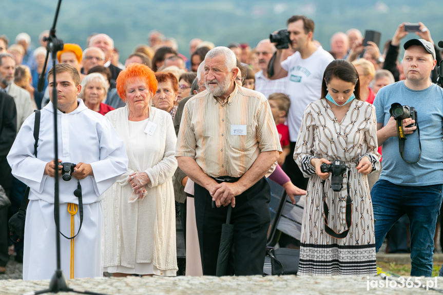 Poświęcenie pomnika Chrystusa Króla Wszechświata w Jaśle